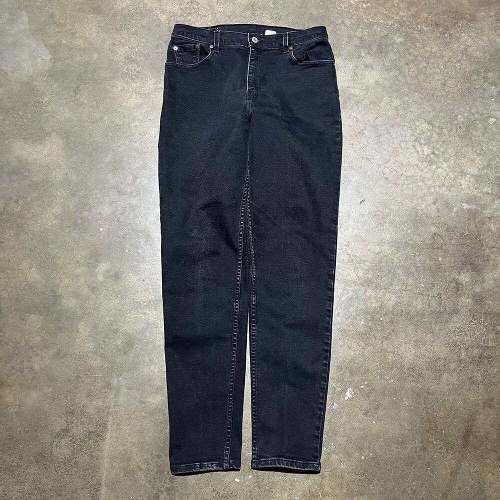 Vintage 90s Levi's 550 Black Relaxed Fit Jeans 30x30